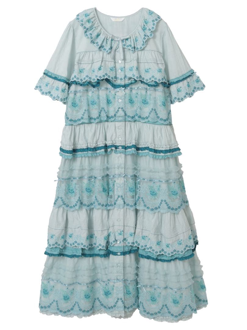 は*ぐ様 定価16万新品未着用　ロココレース使いワンピース　ピンクハウス