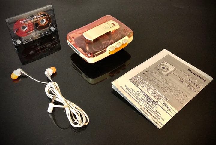 カセットプレーヤー Panasonic RQ-CW02「 整備済み、完動美品」