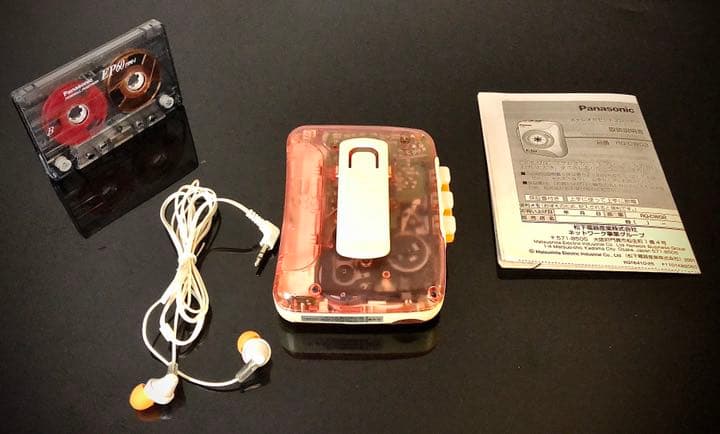 カセットプレーヤー Panasonic RQ-CW02「 整備済み、完動美品」