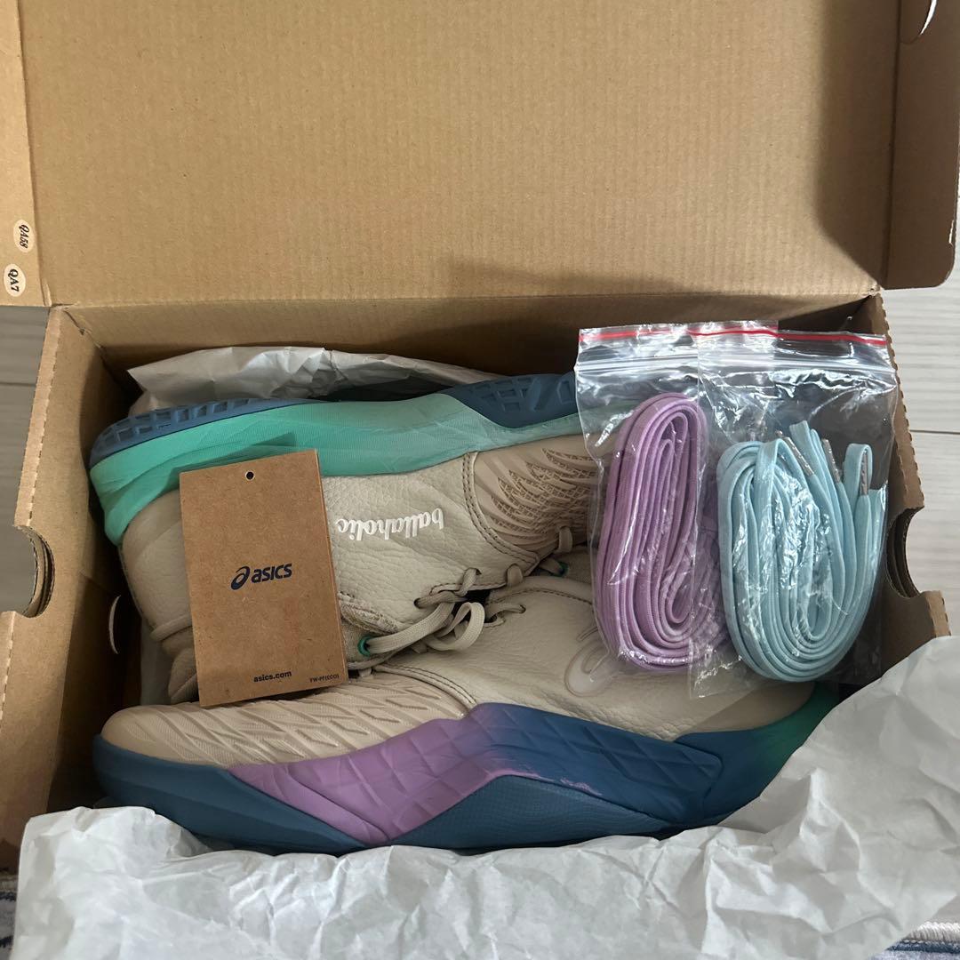 【最終値下げ】バッシュasics ballaholic コラボ27.0cm