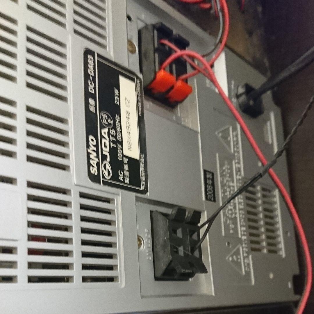 ステレオ ミニコンポ(ラジオ カセット CD)三洋電機 中古美品