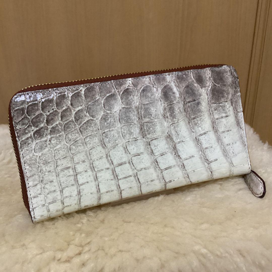 ネロティクス クロコダイル　シャイニング 長財布