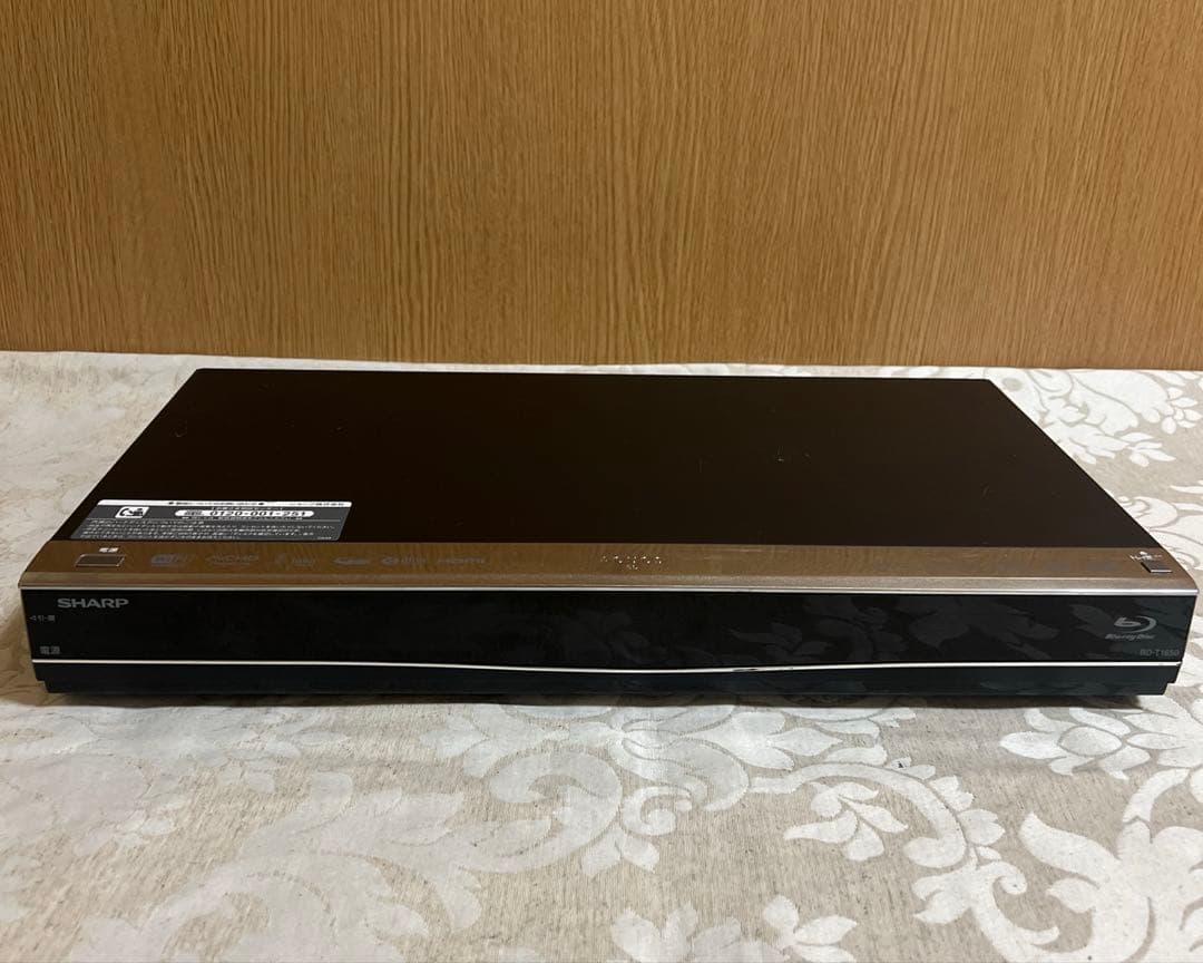 SHARP AQUOS BD-T1650 ブルーレイレコーダー