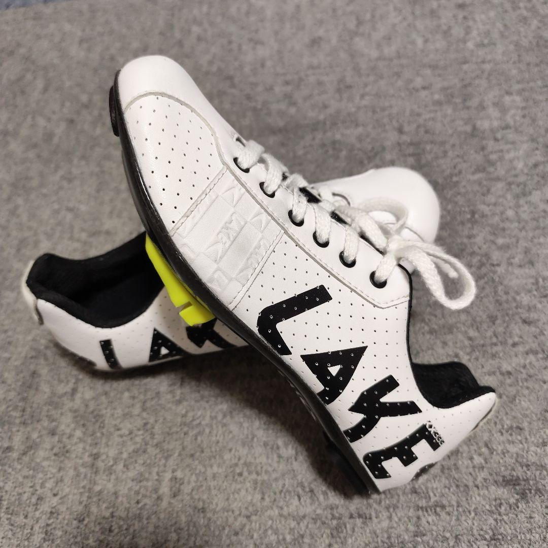 極美品　40.0　LAKE KX333　シューズ　競輪　レイク　サイクルシューズ