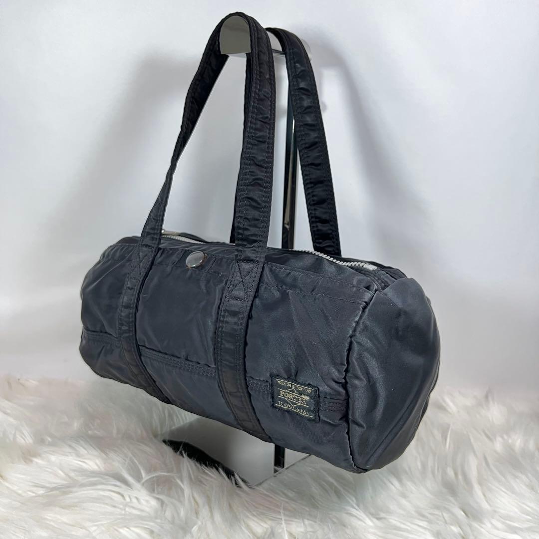 [美品] porter タンカー ダッフルバッグ　ミニボストン　S　ブラック