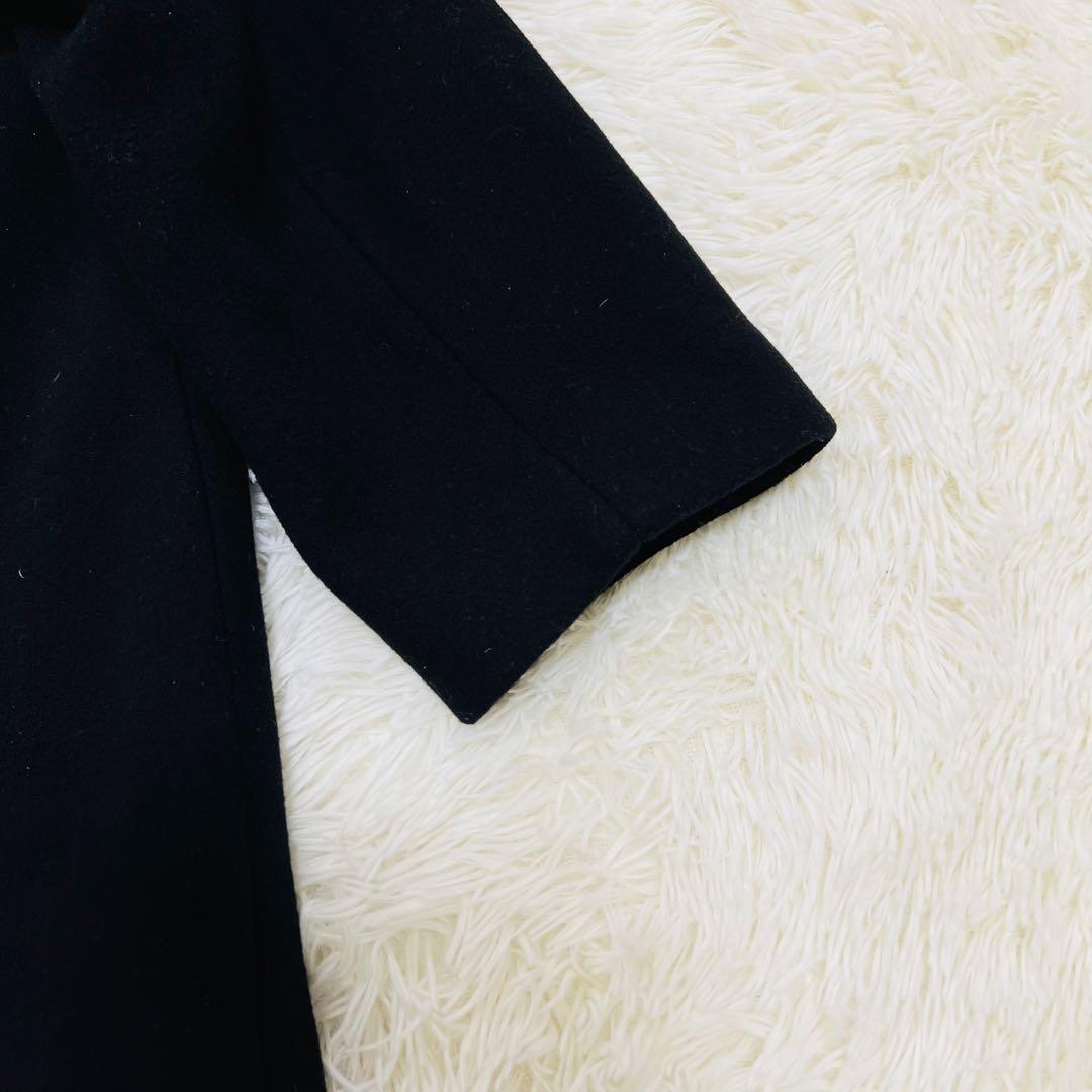 近年　ジャーナルスタンダード スーパー140モッサフードコート ウール 黒