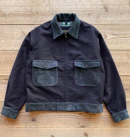 BROWN by 2-tacs インディゴ バトル ジャケット