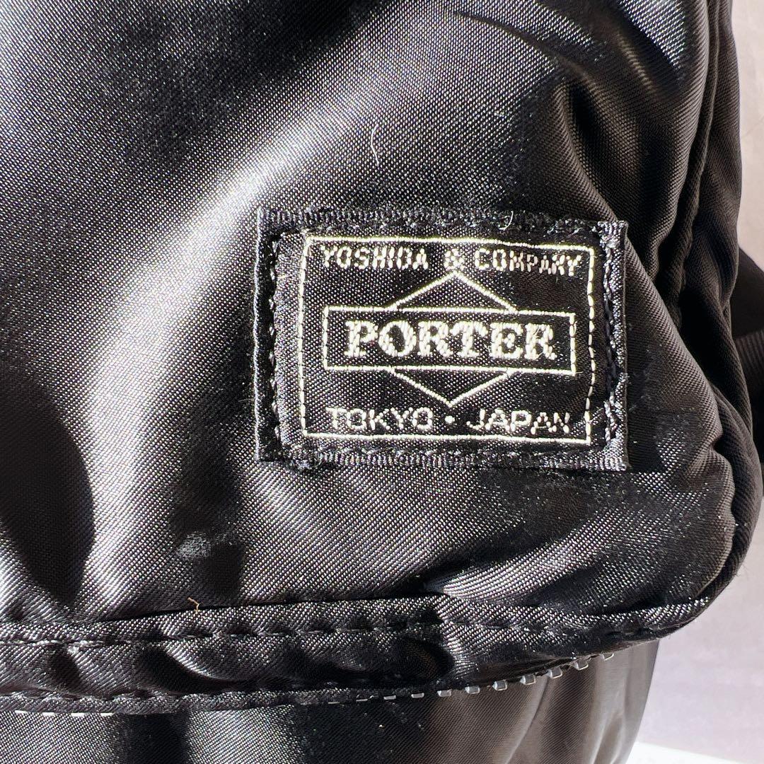 極美品✨ポーター タンカー　X L バックパック リュック　ブラック　ポーチ付き