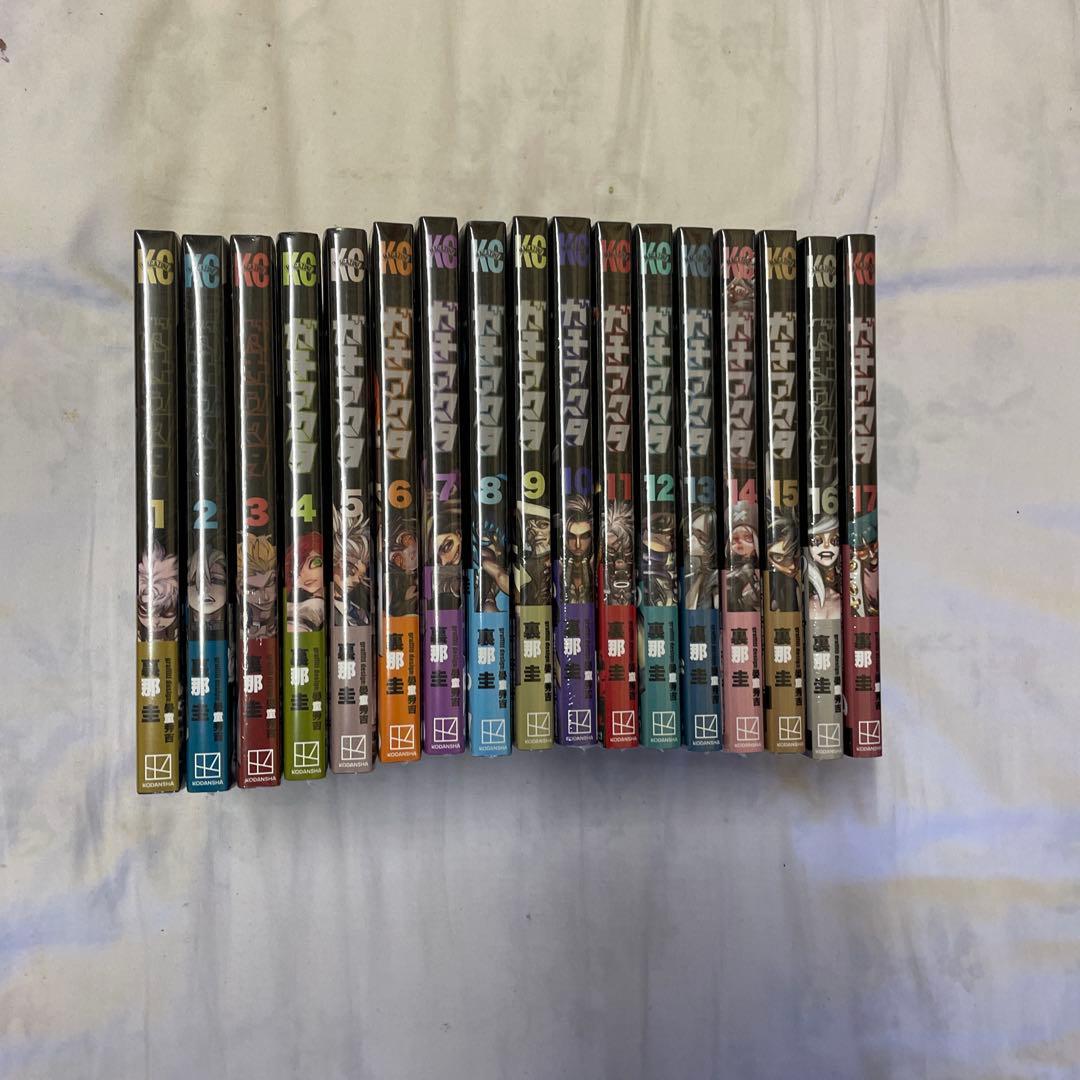 【のあ　プロフ推奨　】ガチアクタ　１巻〜１７巻セット　特典付き　全巻初版