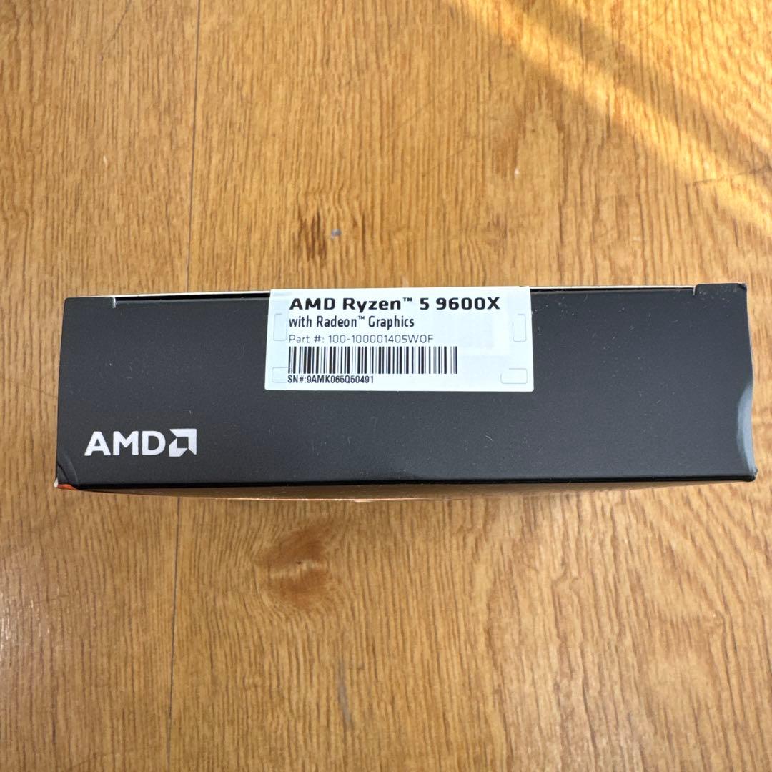 新品未使用　AMD Ryzen 5 9600X CPU