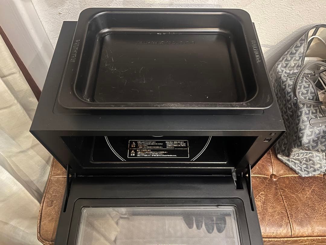 BALMUDA オーブンレンジ ブラック2018年製