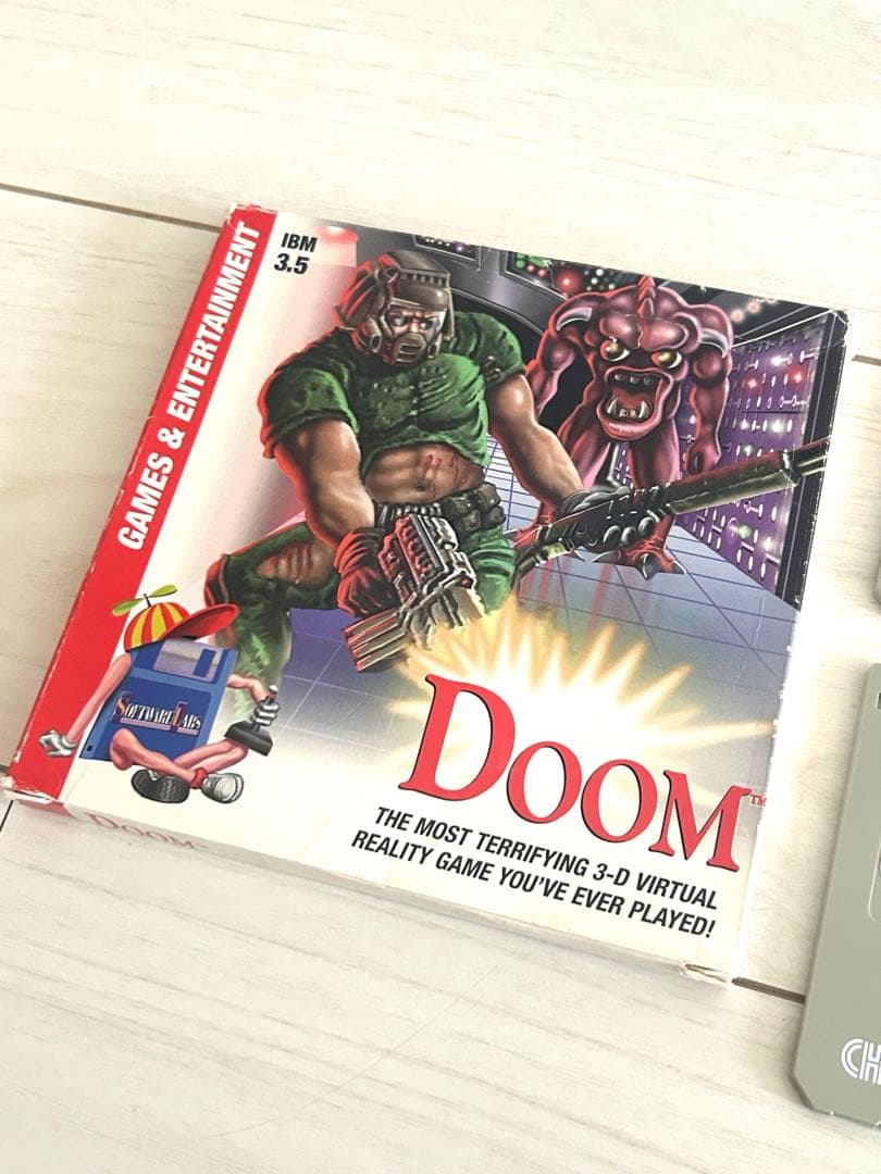 DOOM ドゥーム 1993年 レトロゲーム DOSゲーム 北米版 激レア