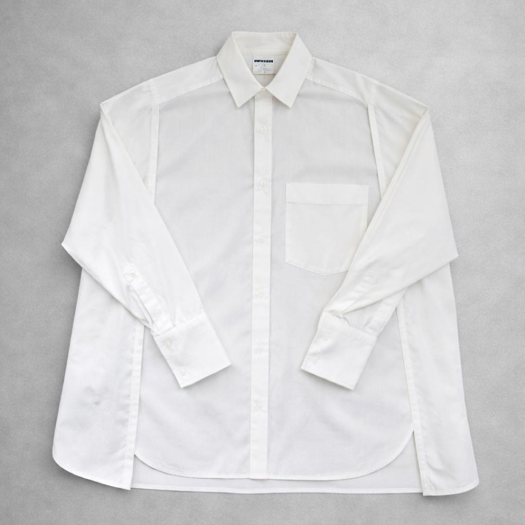 【美品】ENFOLD エンフォルド 変形白シャツ 38 早い者勝ちでお願いします