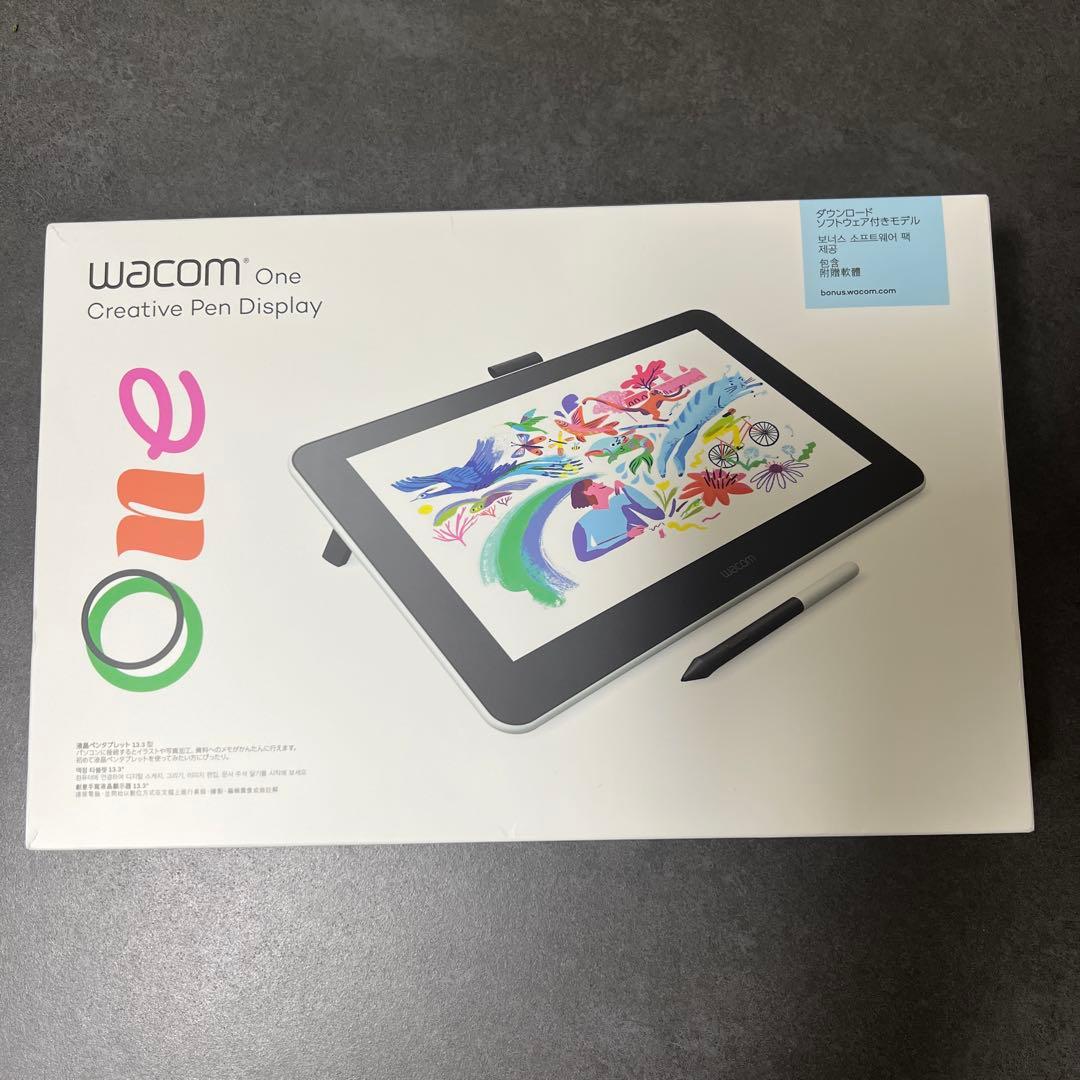 Wacom13.3インチOne 13 DTC133W1D 替え芯(5本) 付き