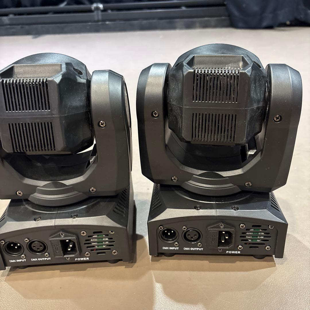 U`King 50W ムービングライト MINI LED SPOT 2台セット