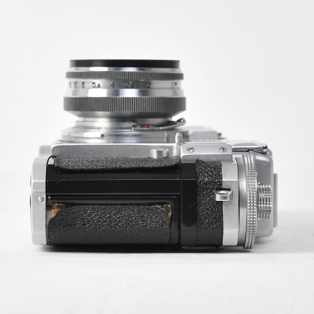 レンジファインダー フィルムカメラ キエフ4 ジュピター50mm付属【良品】