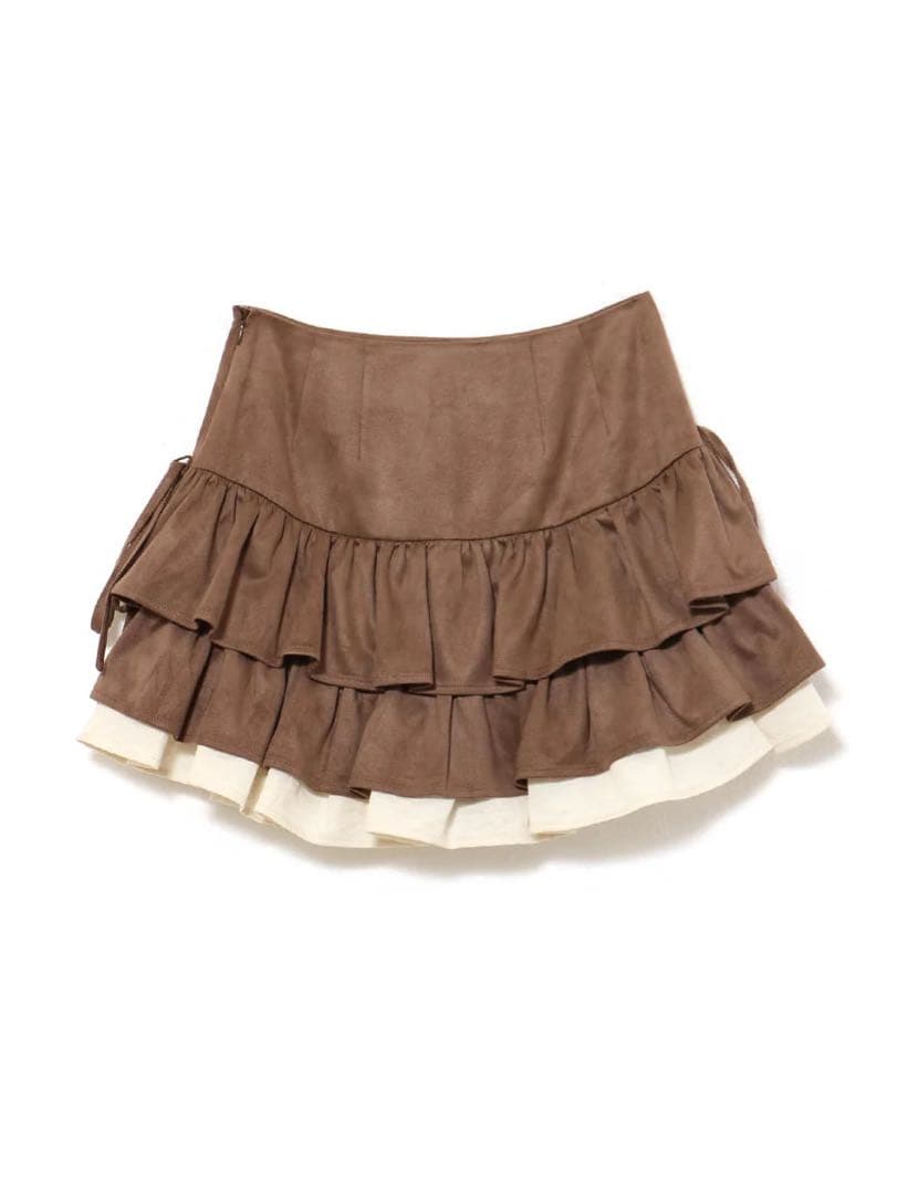 Mel gather skirt andmary Mサイズ brown