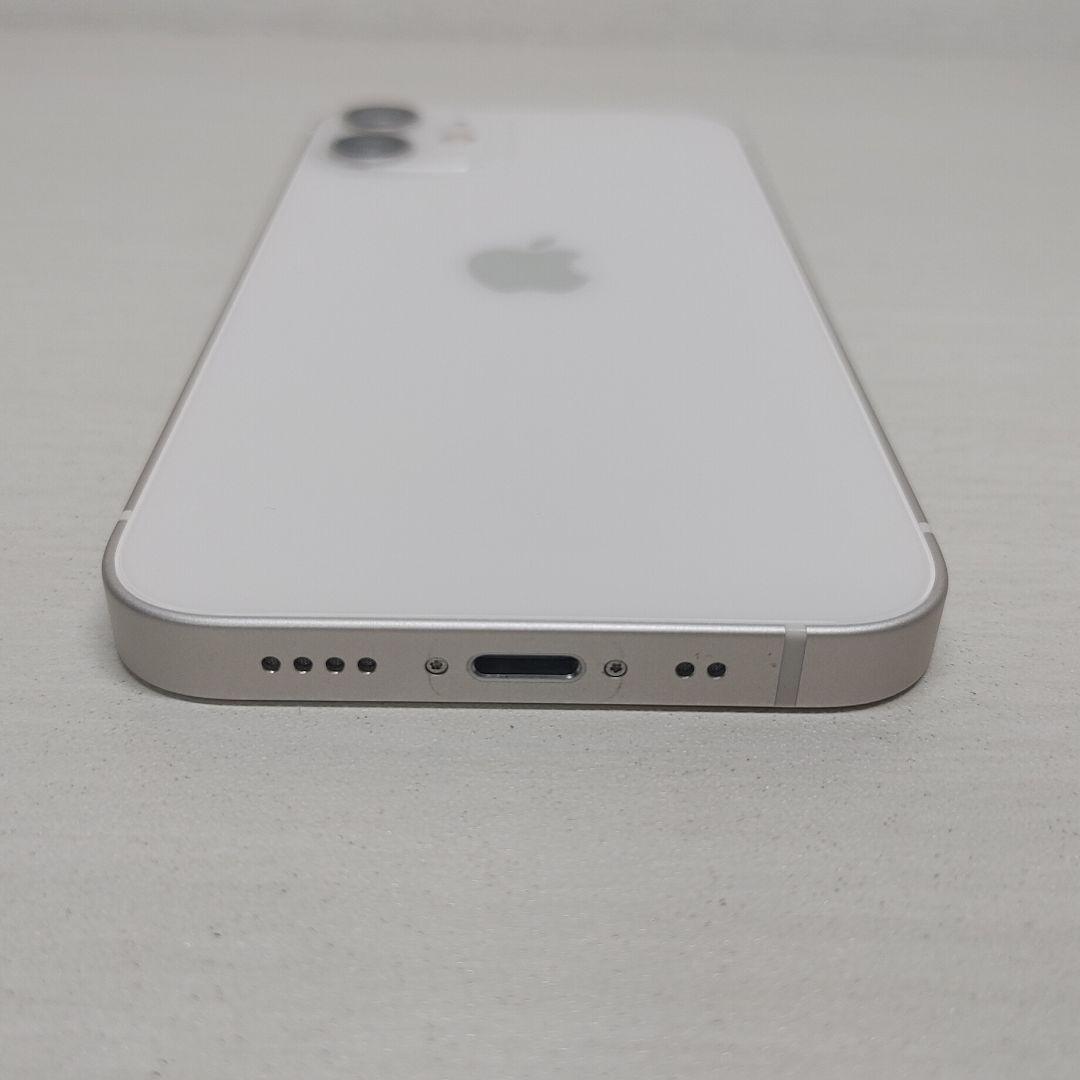 【バッテリー100】 Apple iPhone 12mini 64GB　ホワイト