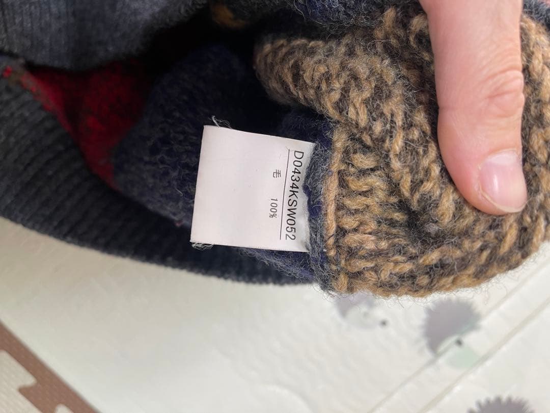 PAPAS パパス ニット セーター メンズ L