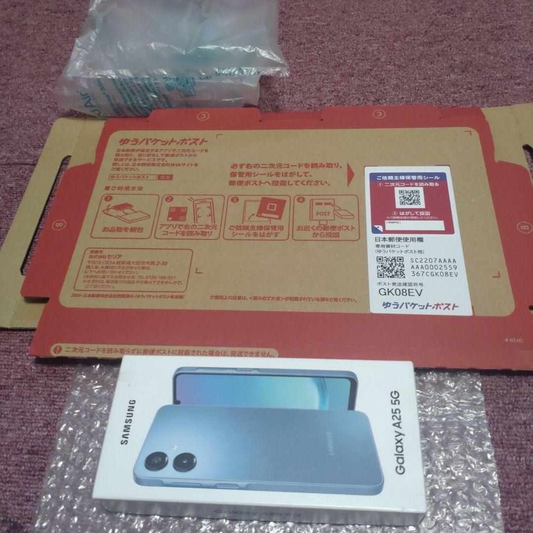 Samsung Galaxy A25 5G 64GB Blue 本体