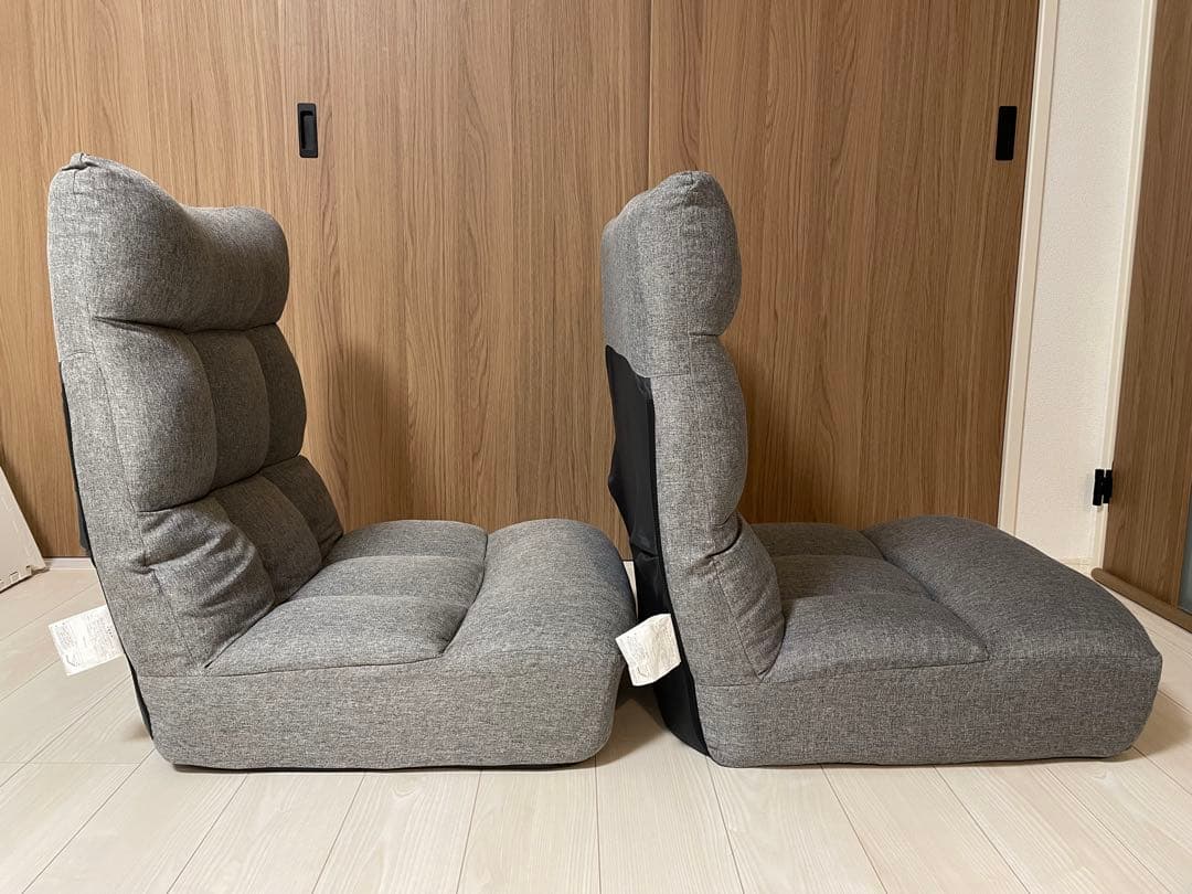 ニトリ　つながるハイバックポケットコイル座椅子【2個セット】