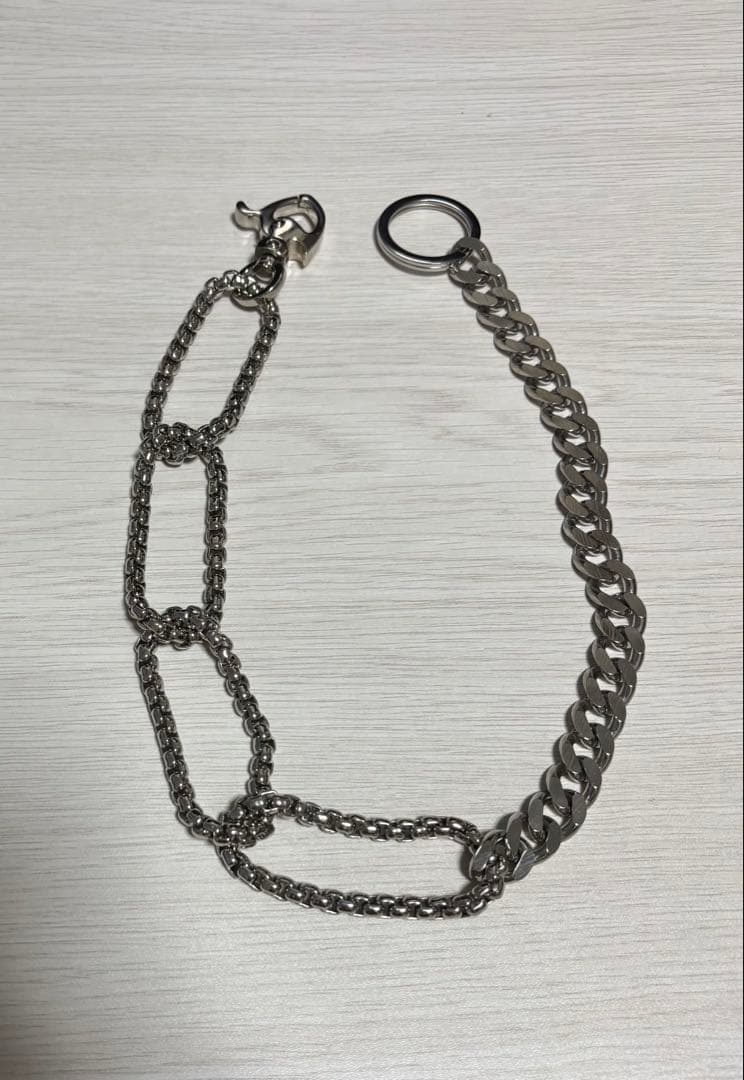 HIDAKA ウォレットチェーン シルバー