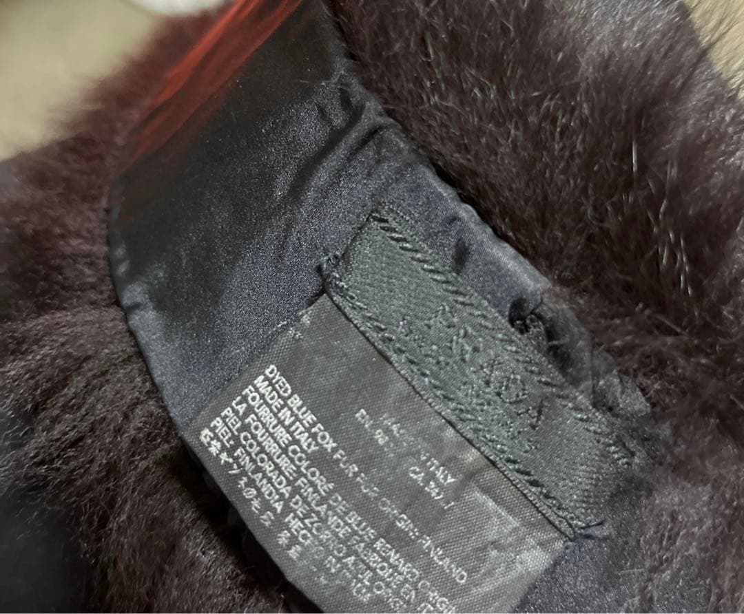 PRADA フォックス　ティペット　マフラー