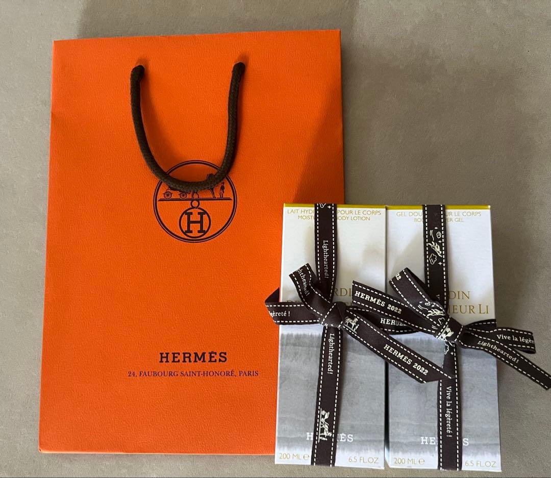 プロフ要確認お願いします エルメス ボディー シャワージェルセット
