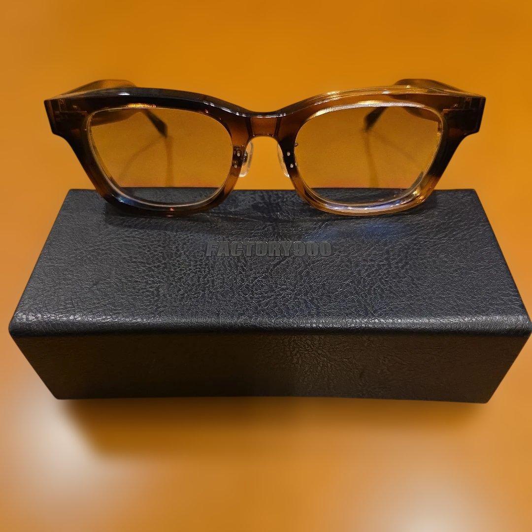FACTORY900 サングラス　 茶ササ　RF 150