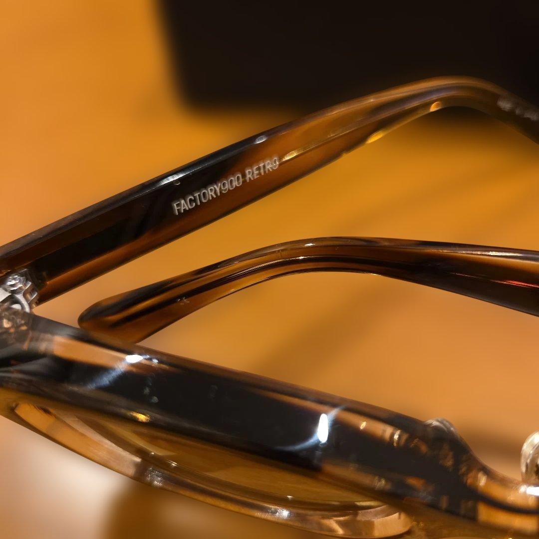 FACTORY900 サングラス　 茶ササ　RF 150