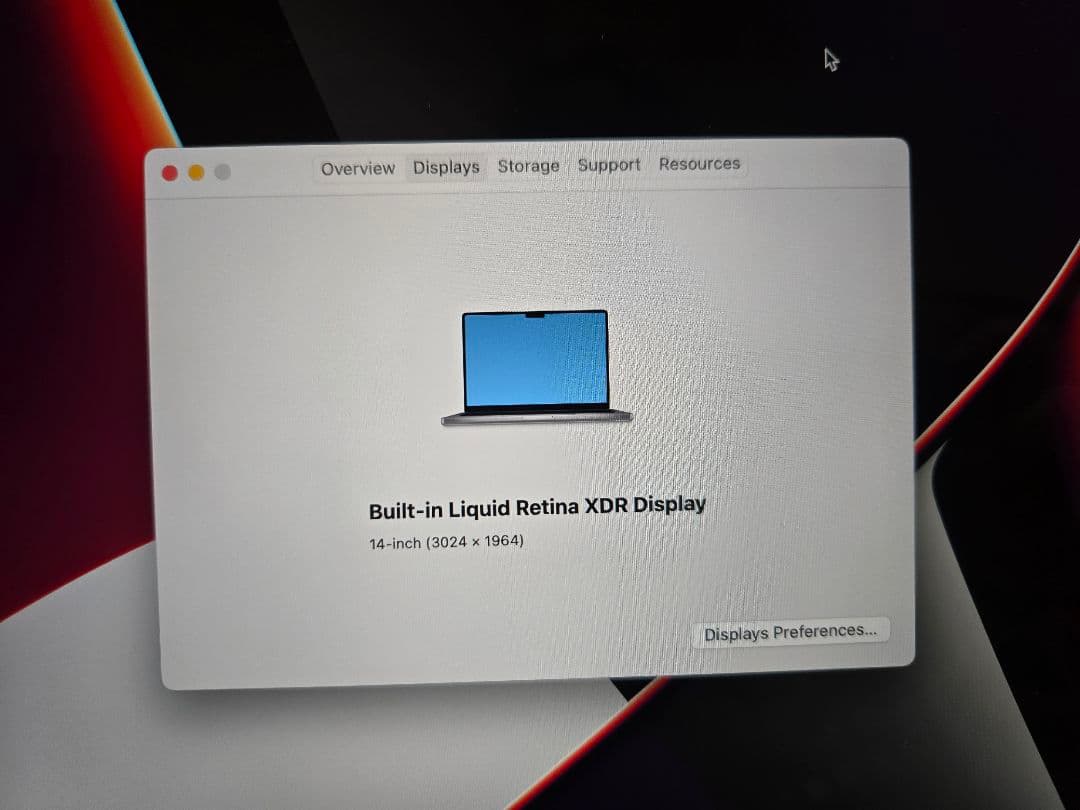 Apple14インチ M1 MacBook Pro 16GB/512GB SSD