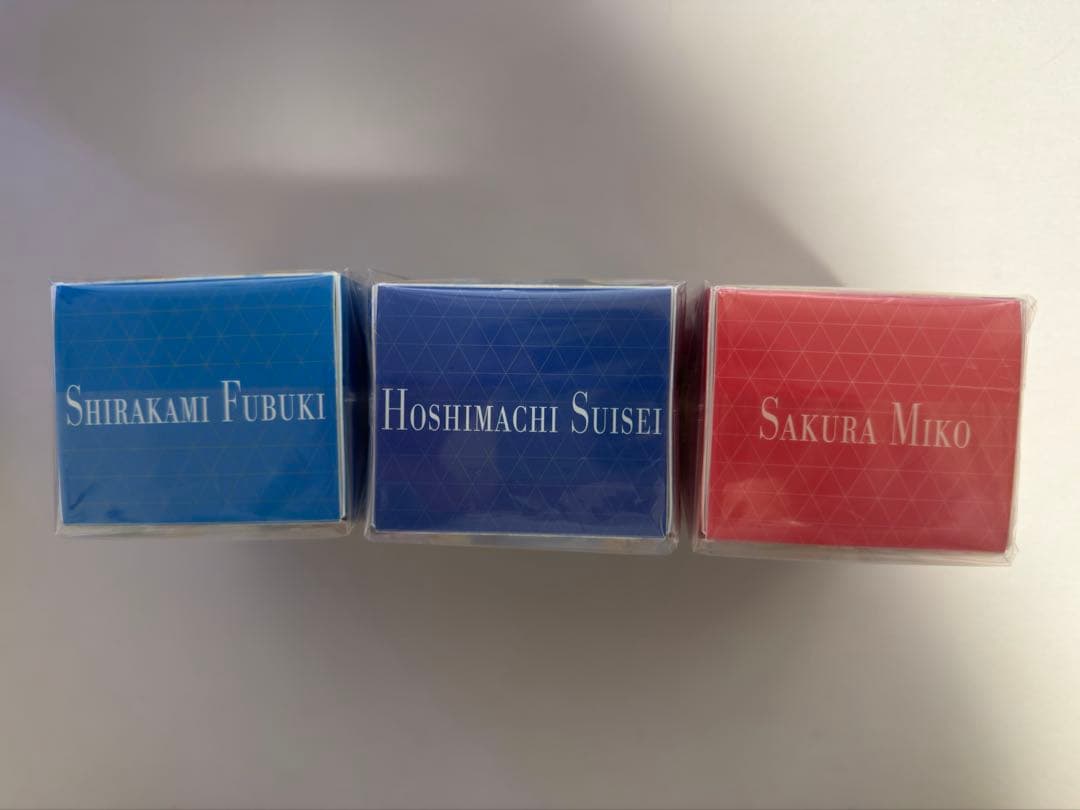 ホロカ 1st anniversary デッキケース3種