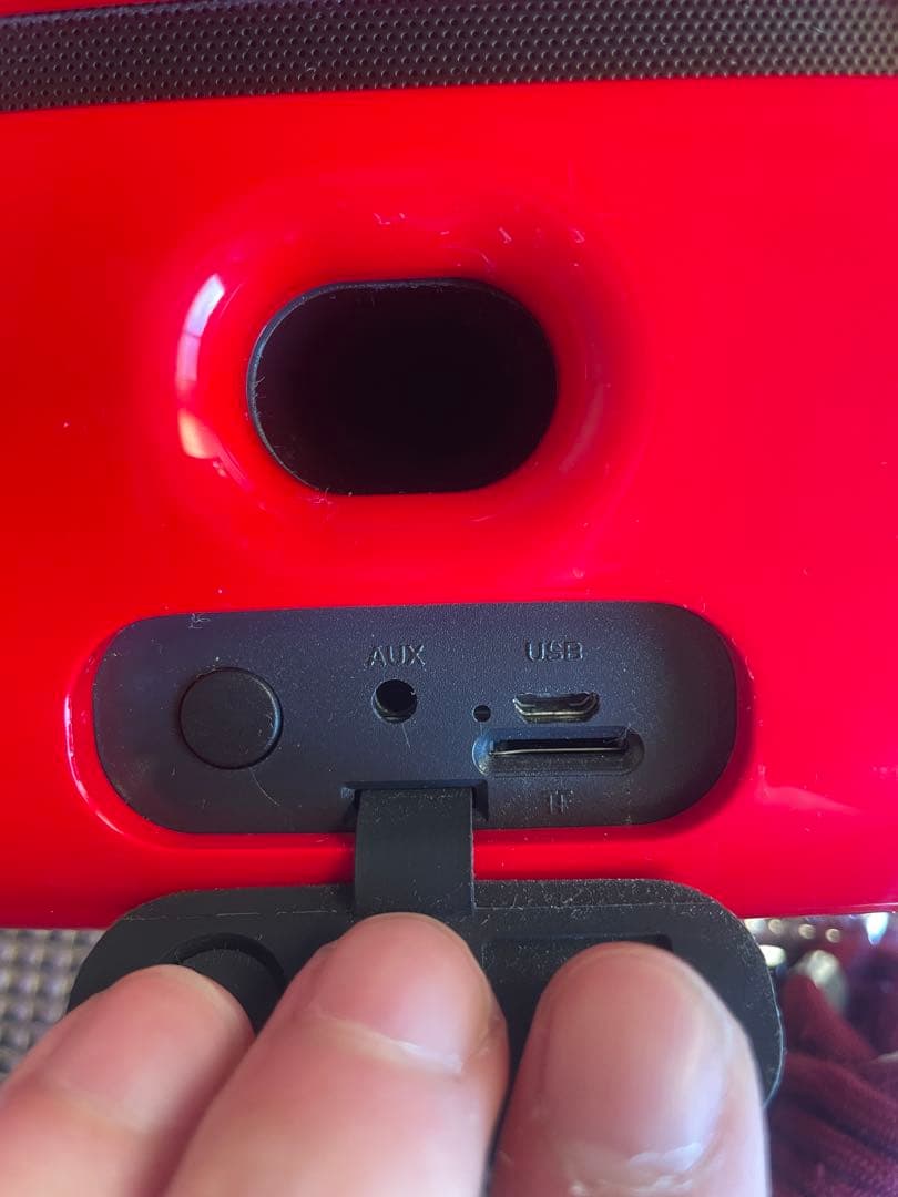 【レア品】Tivoo-Max-audio ワイヤレススピーカー 赤divoom