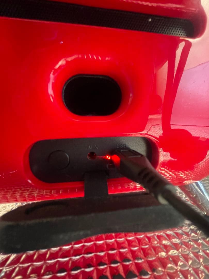 【レア品】Tivoo-Max-audio ワイヤレススピーカー 赤divoom