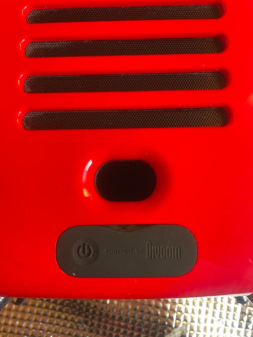 【レア品】Tivoo-Max-audio ワイヤレススピーカー 赤divoom