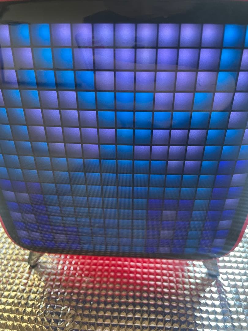 【レア品】Tivoo-Max-audio ワイヤレススピーカー 赤divoom