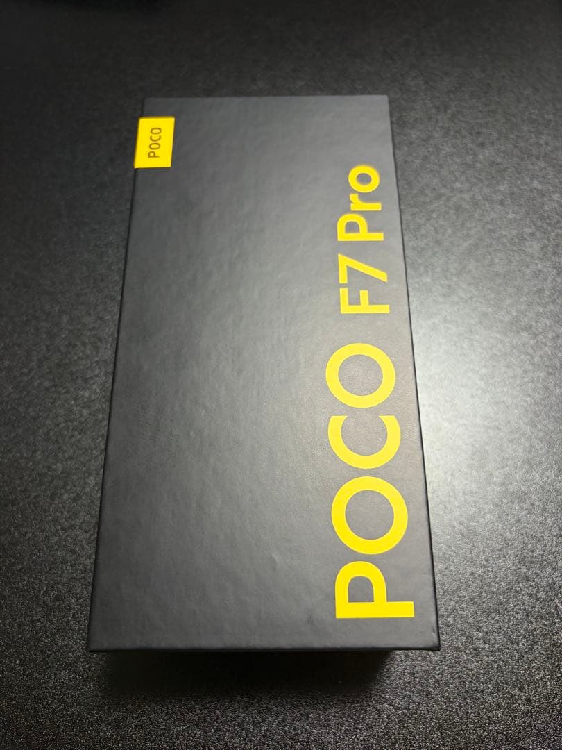 POCO F7 Pro 本体 256gb ブラック　バッテリー残量100