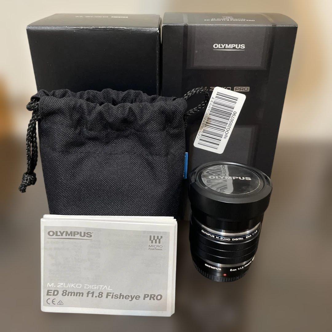 レンズ(単焦点) M.ZUIKO DIGITAL ED 8mm F1.8 Fisheye PRO