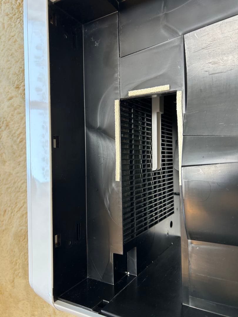 【美品】富士通ゼネラル加湿除菌脱臭機（新品フィルタ付）DAS-303K-W