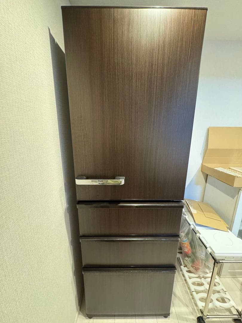 ⭐️30日処分最終価格⭐️AQUA 冷蔵庫 375L ダークブラウン