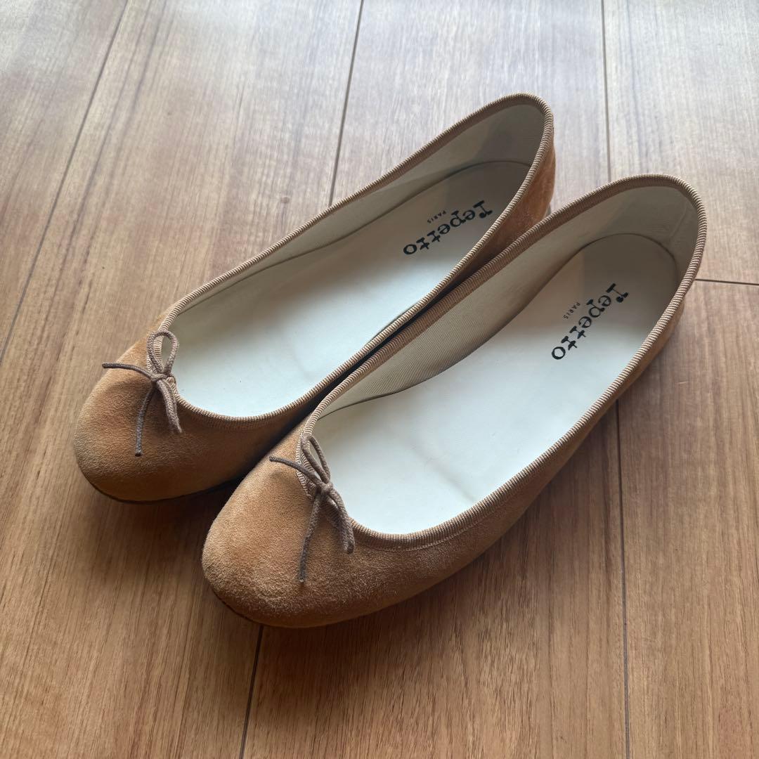 Repetto キャメル　バレエシューズ　40