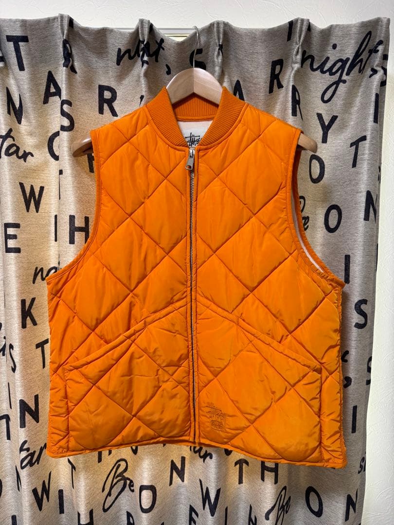 Stussy BUILT TOUGH オレンジベスト