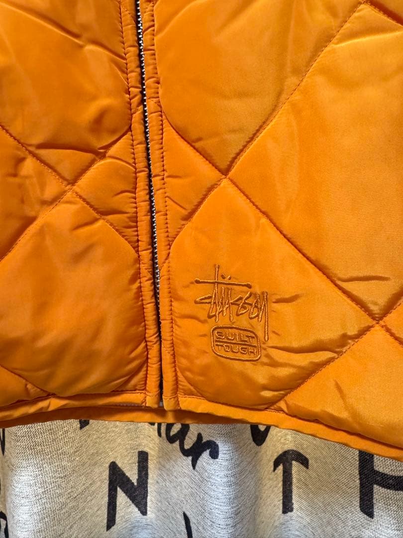 Stussy BUILT TOUGH オレンジベスト