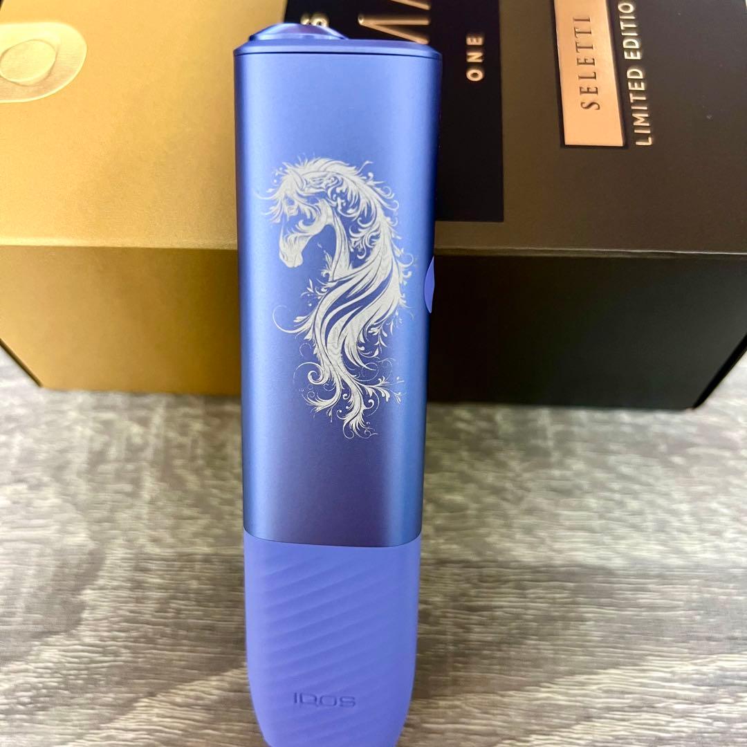 iQOS ILUMA ONE アイコス イルマ ｉワン レーザー加工 紫色