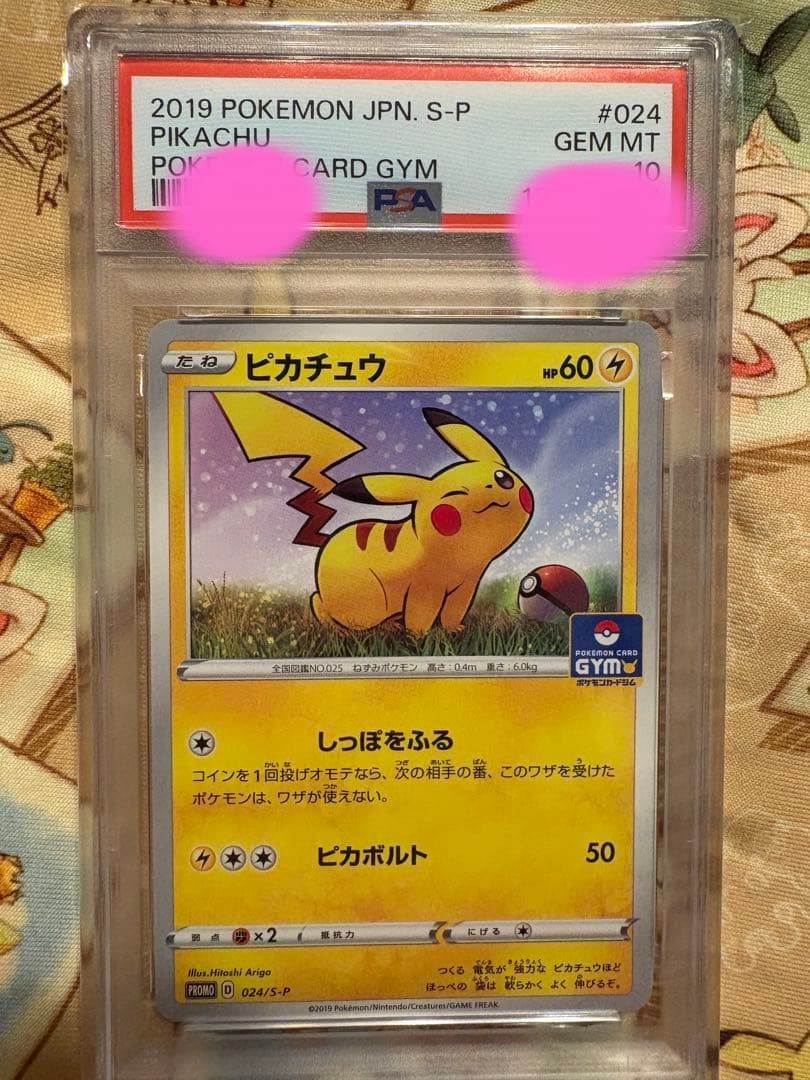 ピカチュウ カードジム ジムプロモ PSA10 024
