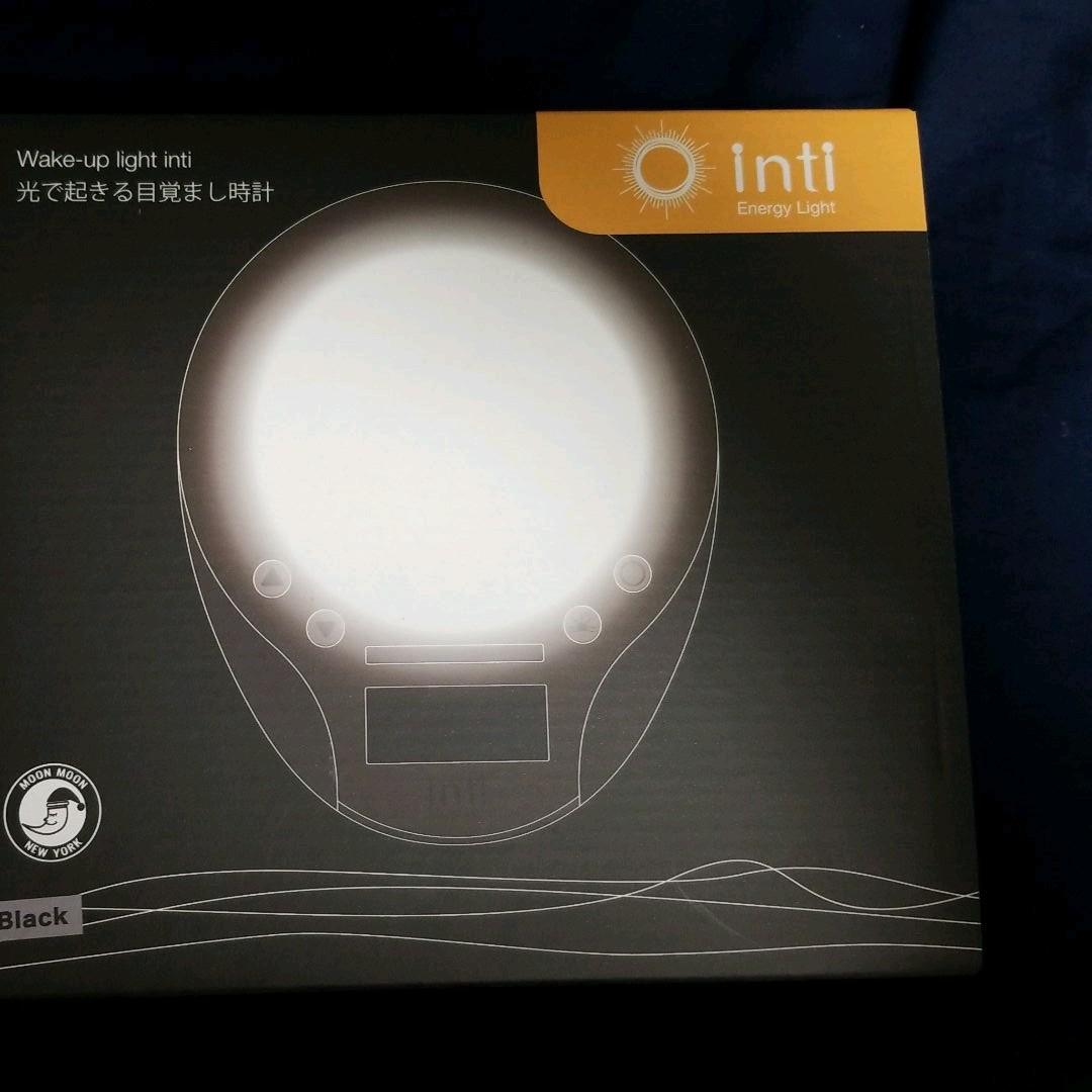 【inti】　目覚まし時計　光で起きる目覚まし時計