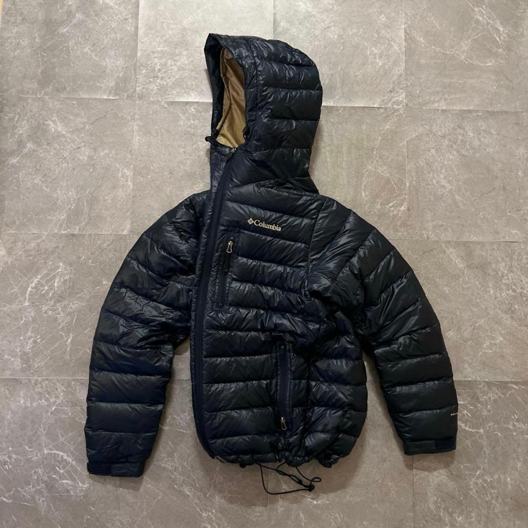【超希少❗️】極暖！columbia ダウン　ブラック XL