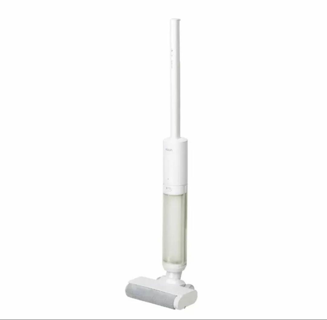 アクア　AQC-WX1P-W　水拭きフロア掃除機　ホワイト