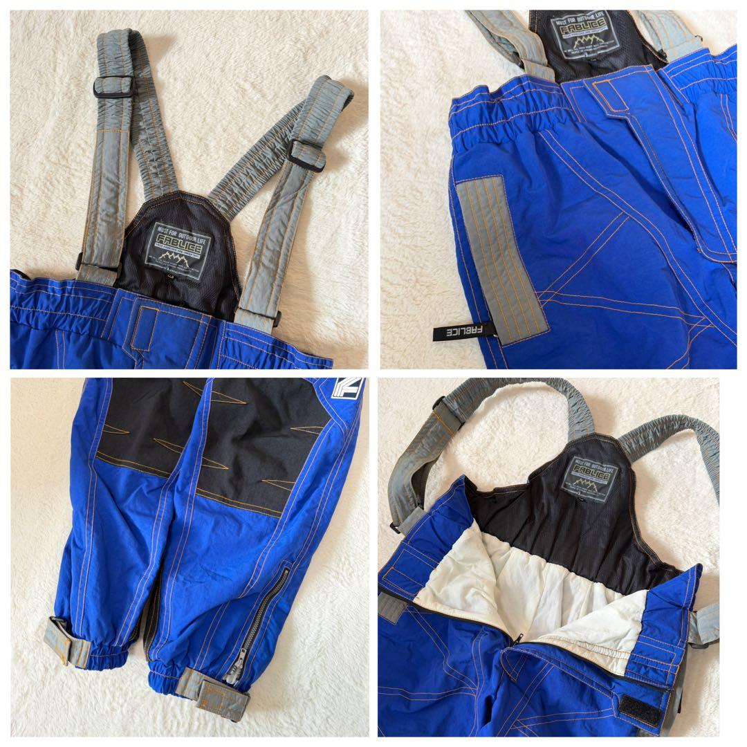 FABLICE LB3 大きめ レトロ スキーウェア 上下セット メンズ 2L