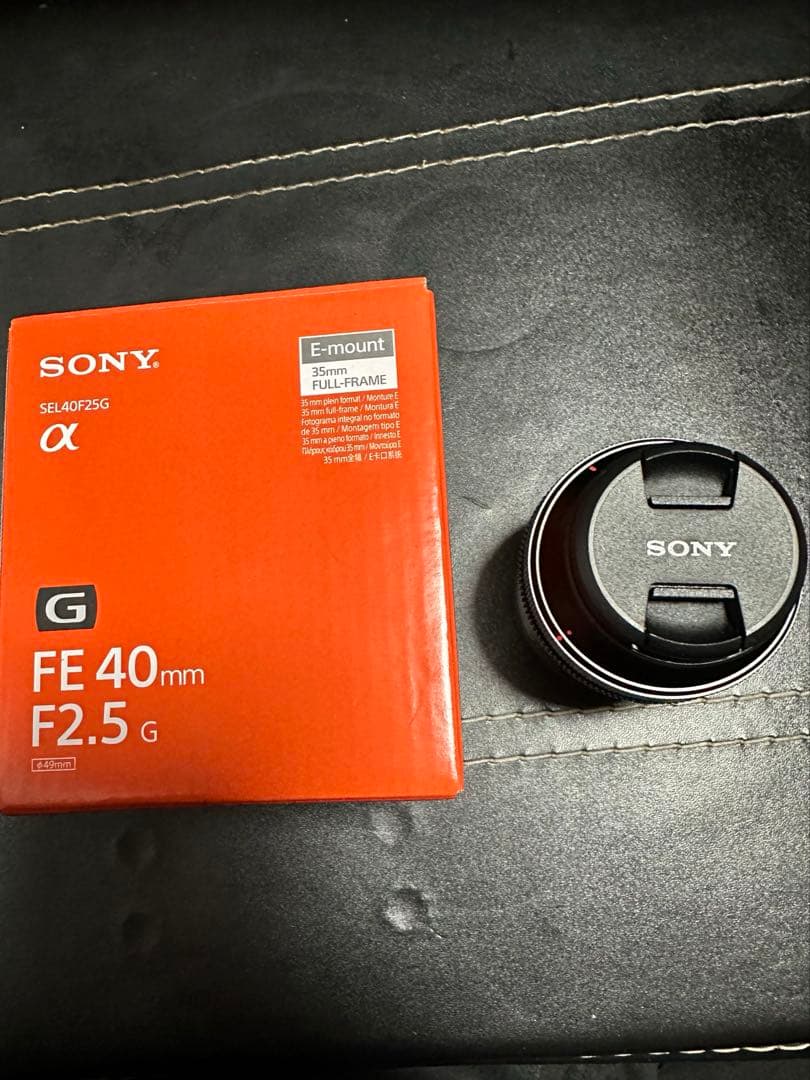 レンズ(単焦点) SONY FE 40mm F2.5 G